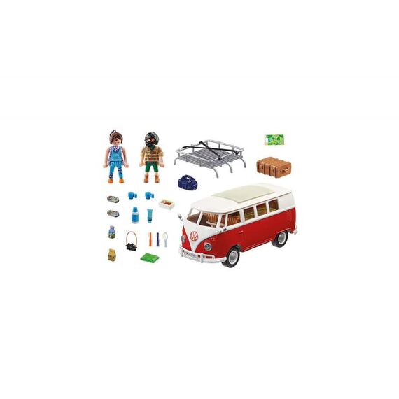PLAYMOBIL | Volkswagen | T1 Camping Bus |Sammelauto | Für Kinder und Erwachsene | 70176