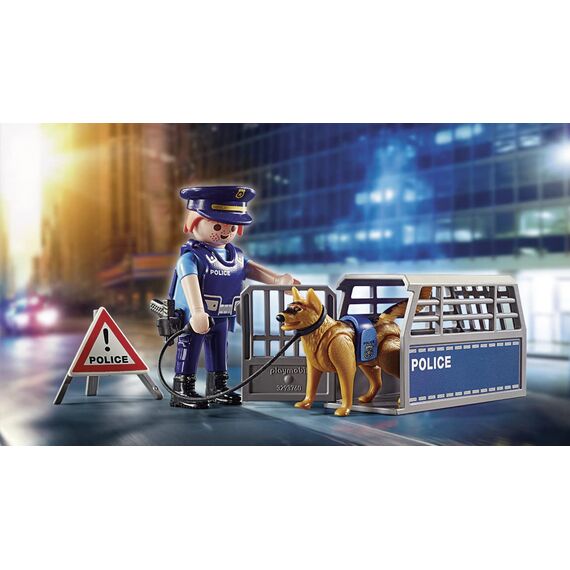 PLAYMOBIL City Action 6878 Polizei-Straßensperre, Ab 5 Jahren (Packung mit 2)