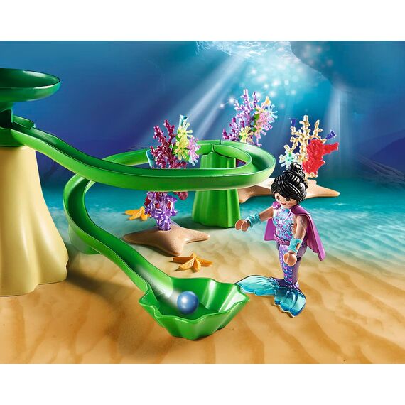 PLAYMOBIL | Magic | Korallenpavillon mit Leuchtkuppel | Spielzeug für Kinder ab 4 Jahren | 70094