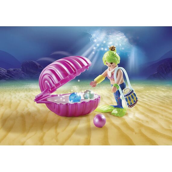 PLAYMOBIL | Magic | Beautysalon mit Perlenschatulle | Meerjungfrauenwelt | Spielzeug für Kinder ab 4 Jahren | 70096
