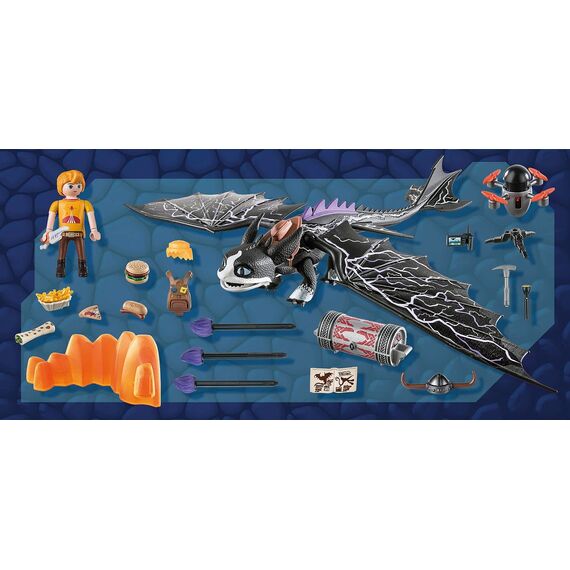Playmobil Dragons 71081 The Nine Realms Thunder and Tom