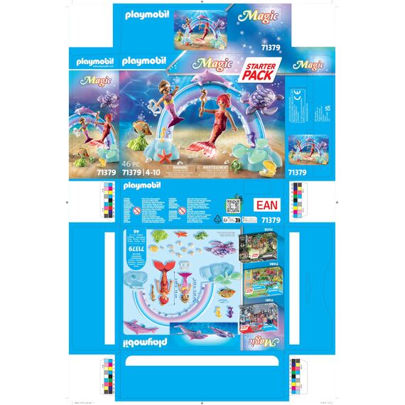 PLAYMOBIL Magic 71379 Starter Pack Meerjungfrauen, ab 4 Jahren