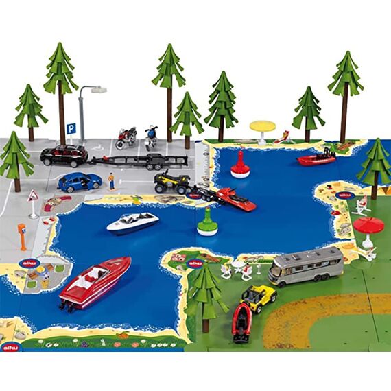 siku 5592, Zubehör Wasserwege, Kunststoff, Multicolor, Vielseitig einsetzbar