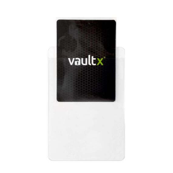Vault X Halbstarre Trading-Kartenhalter, Feste Hüllen für TCG- und Sportkarten-Bewertungen, Kartenhüllen (50er Pack)