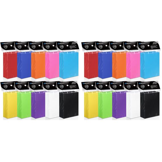 Mlikero 1000 Stück Kartenhüllen, 10 Farben Karten Hüllen Sleeves, Sammelkarten Hüllen Perfekte passend für MTG, Sammelkarten,Sportkarten, 66 x 91 mm (Packung mit 2)