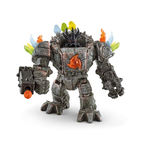 SCHLEICH 42616 Eldrador Starter Set, ab 6 Jahren, Eldrador - Spielzubehör & 42549 Master-Roboter mit Mini Creature, für Kinder ab 7-12 Jahren, ELDRADOR Creatures - Spielset