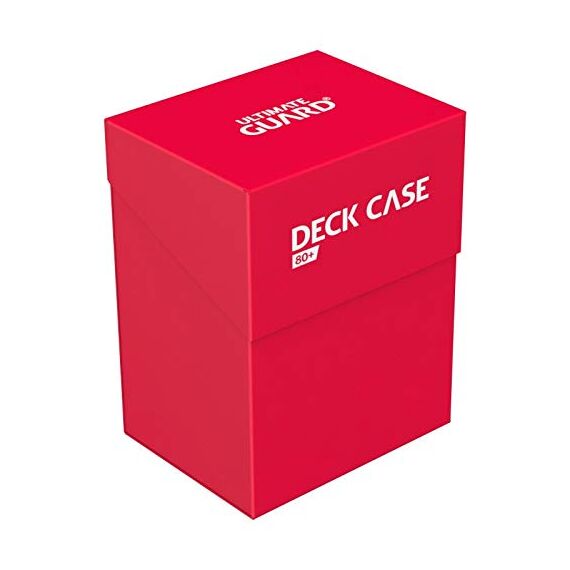 Ultimate Guard Deck Case 80+ Standardgröße Rot