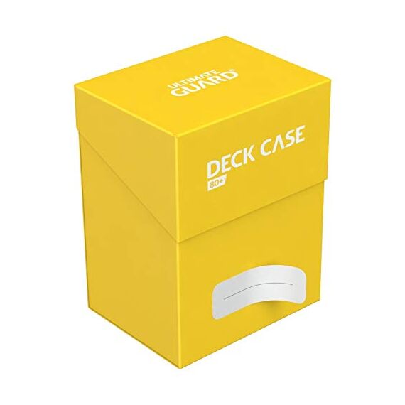 Ultimate Guard Deck Case 80+ Standardgröße Gelb