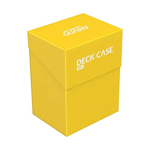 Ultimate Guard Deck Case 80+ Standardgröße Gelb