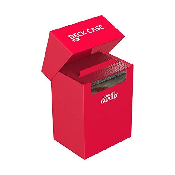 Ultimate Guard Deck Case 80+ Standardgröße Rot