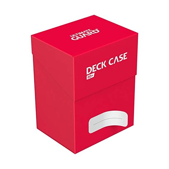 Ultimate Guard Deck Case 80+ Standardgröße Rot