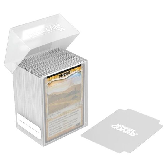 Ultimate Guard Deck Case 80+ Standardgröße Transparent