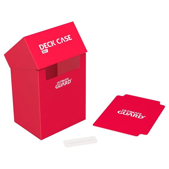 Ultimate Guard Deck Case 80+ Standardgröße Rot