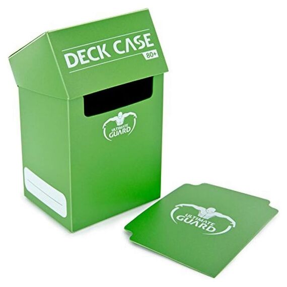 Ultimate Guard Deck Case 80+ Standardgröße Grün