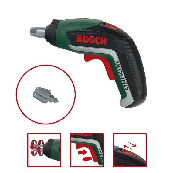 Theo Klein 8630 Bosch Car Tuning-Set | Zerlegbares Auto mit Tuning Zubehör | Mit batteriebetriebenem Akkuschrauber | Verpackungsmaße: 30cmx6,5cmx25cm Motorikspielzeug|Spielzeug für Kinder ab 3 Jahren