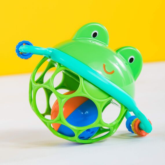 Oball, Greifball mit Glockenball, Greifring und Schiebekugeln im flexiblen, leicht greifbaren Design