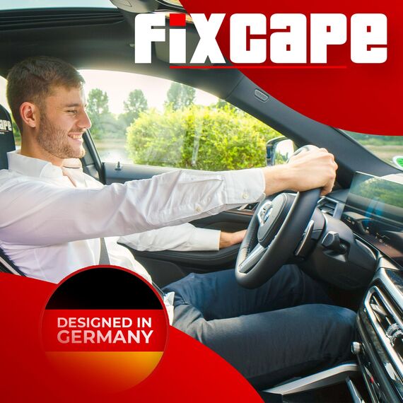 fixcape Pro Schonbezug Autositz vorne universal wasserdicht schwarz, Auto-Sitzbezug Vordersitze, Sitzschoner Auflage Schutz Fahrersitz