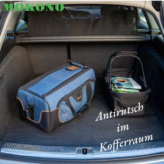 MOKONO® Antirutschmatte 180 x 120cm- wasserdichte Antirutschmatte, universal und zuschneidbar I rutschfeste Schutzmatte für Kofferraum, Camping, Hundebox u.v.m. I