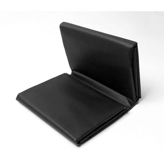 HAYATEC Universal Antirutschmatte Auto Kofferraum Schutzmatte 120x100cm Gummimatte Kofferraummatte rutschfeste Unterlage Schwarz Wasserdicht zuschneidbar für maximalen Schutz & Sauberkeit