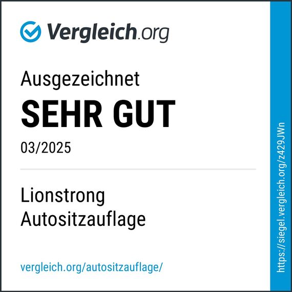 LIONSTRONG® Autositzschoner Vordersitz universell kompatibel [WASSERDICHT] - Autositzbezüge Vordersitze - Sitzschoner Sitzbezüge Auto - Autositz Sitzschutz - Werkstattschoner - Kunstleder