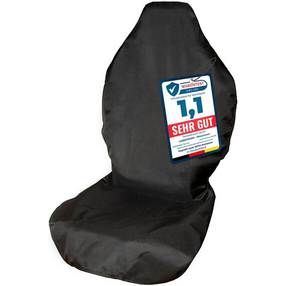 LIONSTRONG® Autositzschoner Vordersitz universell kompatibel [WASSERDICHT] - Autositzbezüge Vordersitze - Sitzschoner Sitzbezüge Auto - Autositz Sitzschutz - Werkstattschoner - Sportsitze