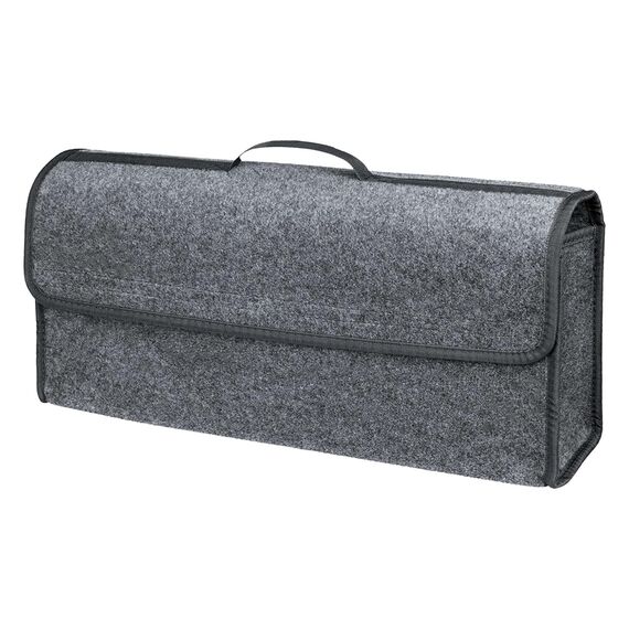 VBGURR 1Stück Kofferraum Organizer, Auto Kofferraum Organizer, Filz Auto box kofferraumtasche Toolbag - Geeignet für alle Fahrzeuge (Grau)