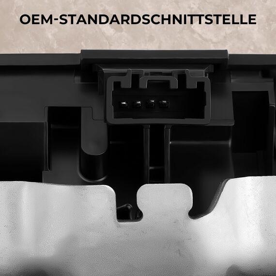 GEAREVER Heckklappenschloss Kofferraum Türschloss Verriegelung kofferraumschloss für Ford Fiesta MK6 2008-2017 B-Max 2012-2017 1761865 8A61A442A66BE DK5162310D, 1 Stück