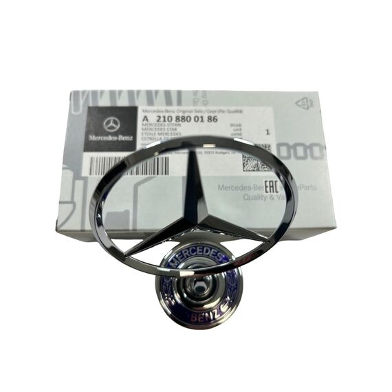 Mercedes-Benz Stern Emblem Stern für C-/E-/CLK-/S-Klasse original Ersatzteil