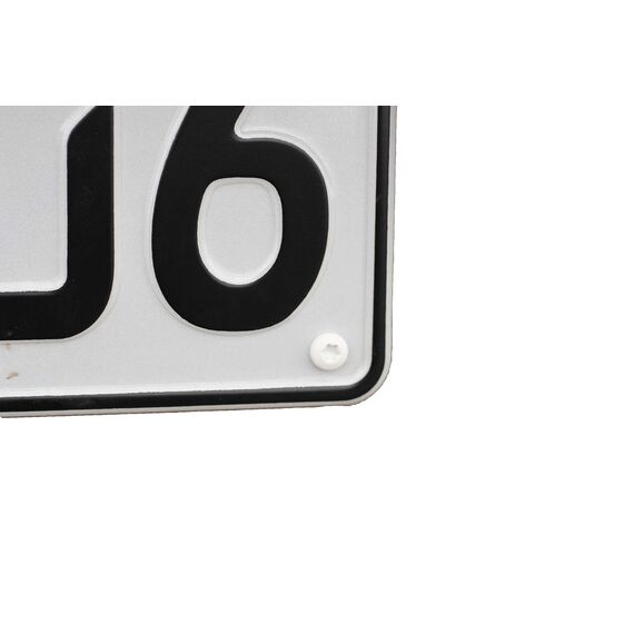 6X Kennzeichenschrauben 4,8x16