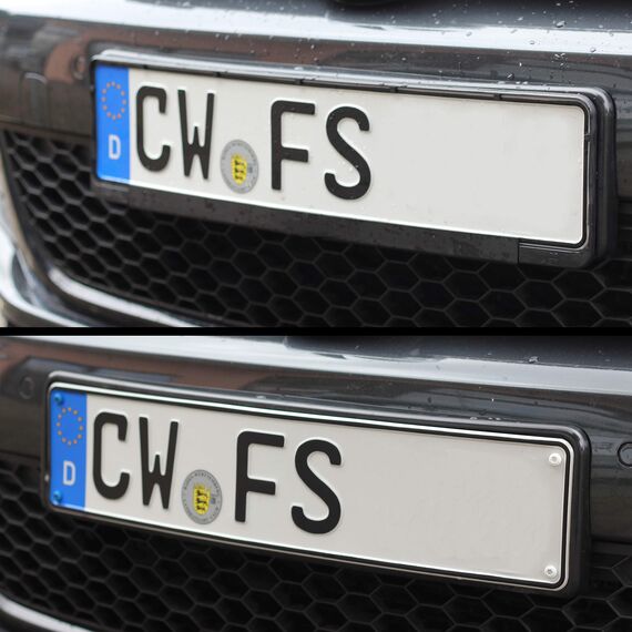 6X Kennzeichenschrauben 4,8x16