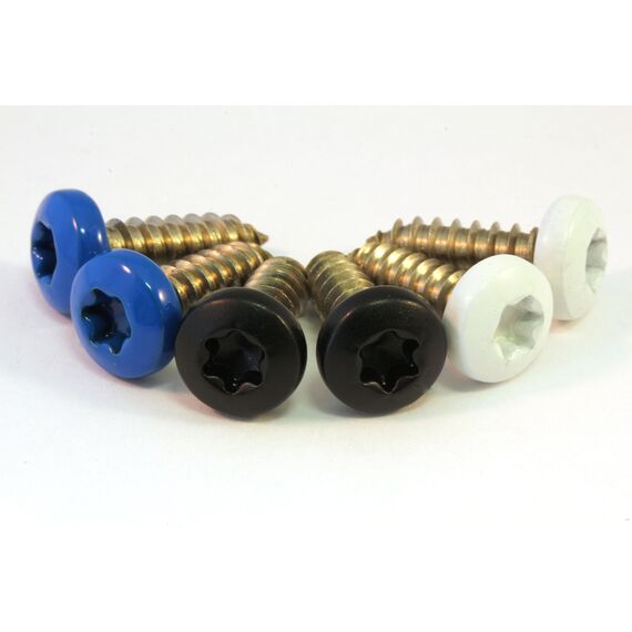 6X Kennzeichenschrauben 4,8x16