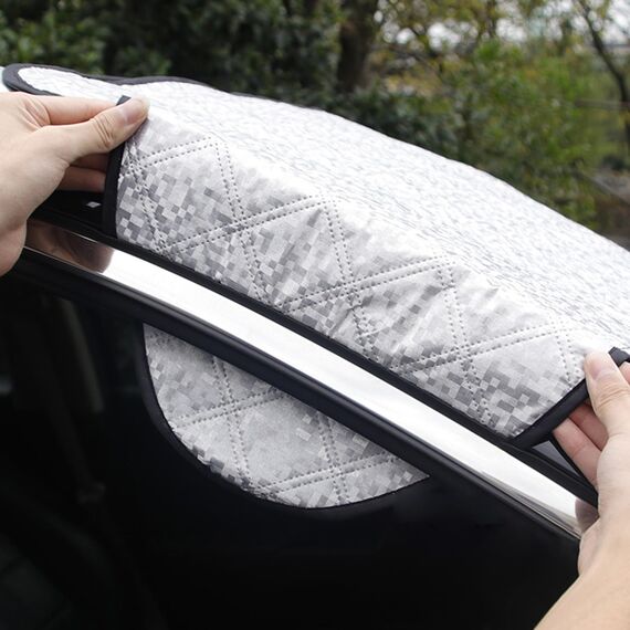 Auto Windschutzscheiben Abdeckung | Auto Frontscheiben Abdeckung - Auto Sonnenschutz Abdeckung | Hochreflektierende UV Windschutzscheibenabdeckung - Universeller UV-Schutz Für Die Frontscheibe