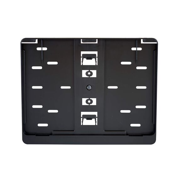 3D-Carbon-Design x Nummernschildhalter, hergestellt in der EU, 280 x 200 mm / 28 x 20 cm, Material unzerbrechlicher ABS-Kunststoff, schwarz, unlackiert, 280