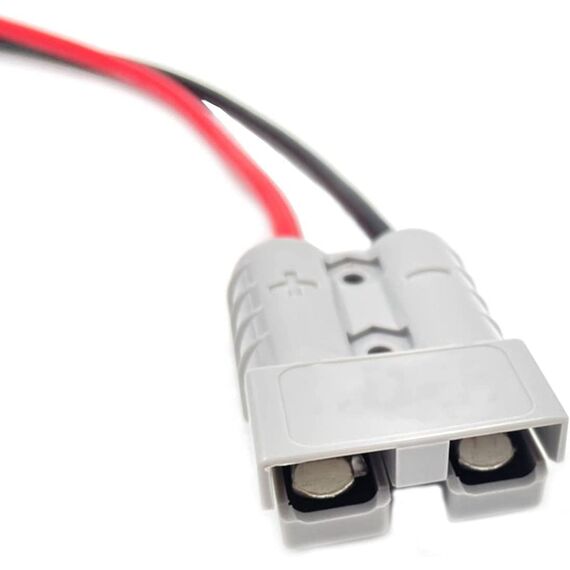 GTIWUNG 2Pcs Batterieanschluss Stecker mit 50cm Kabel, 50A 600V Quick Connect Batterie Akku Steckverbinder Schnellanschluss Stecker für Auto Wohnmobil Boot Solaranlagen