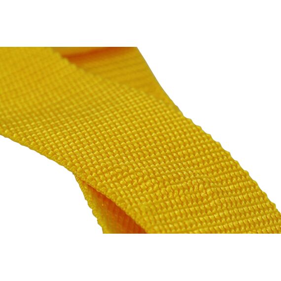 AA Schwerlast-Abschleppseil bis 3,5 t, 4 m AA6202 - gelber Abschleppgurt für liegen gebliebene Pkw und andere Fahrzeuge bis 3,5 t, Gelb