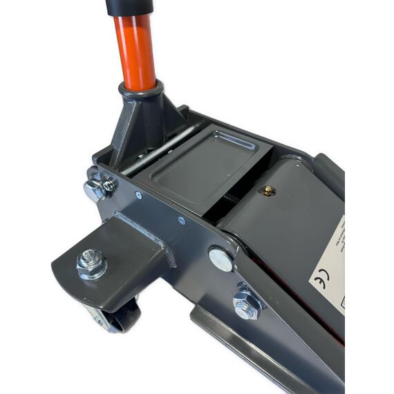 Kraftwelle 4T Rangierwagenheber extra Flach 75mm-500mm Wagenheber Jack 3000 kg KFZ Auto PKW Hydraulik Doppelkolben