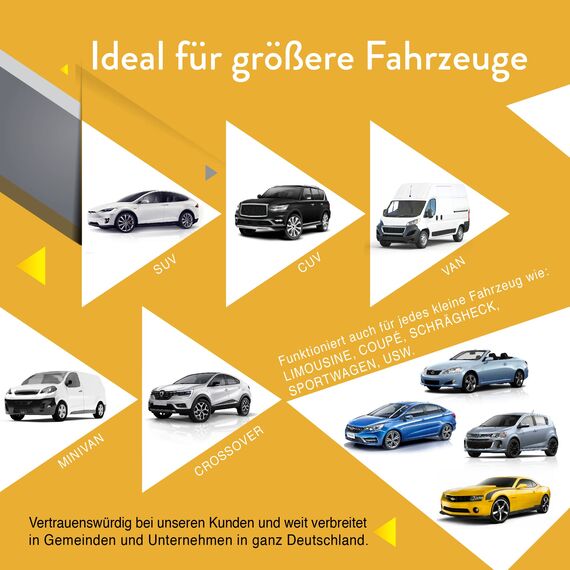 Wagenheber-Set | Scherenwagenheber für Autos 3 Tonnen (6.600 lbs) Tragbar, ideal für SUV und Autos – Universelles Auto-Notfallset mit Schraubenschlüssel