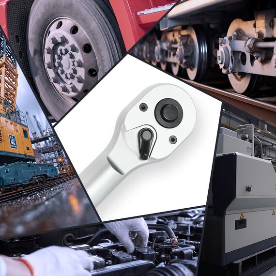 Hairich Drehmomentschlüssel 3/4 Zoll 200–800 N·m, ±3% Genauigkeit, 48-Zähne Ratschenkopf, Tragbare Aufbewahrungsbox, Torque Wrench für Auto, LKW & Traktor