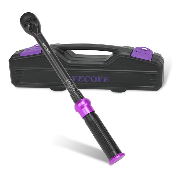 UYECOVE Drehmomentschlüssel 3/8" 5-60Nm Purple