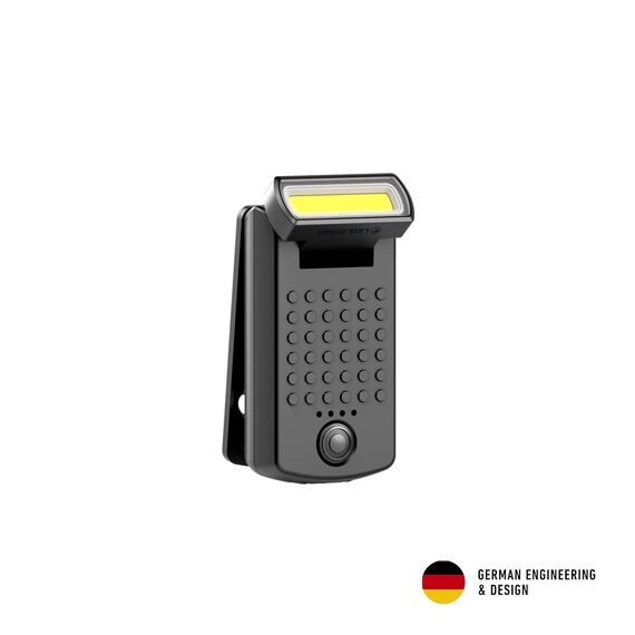 Ledlenser W1R Work Taschenlampe LED aufladbar | LED Lampe mit 220 Lumen | aufladbare Werkstattlampe und KFZ Werkzeug in einem | Lampe zum Arbeiten mit 7 Stunden Leuchtdauer | Baulampe | Handlampe