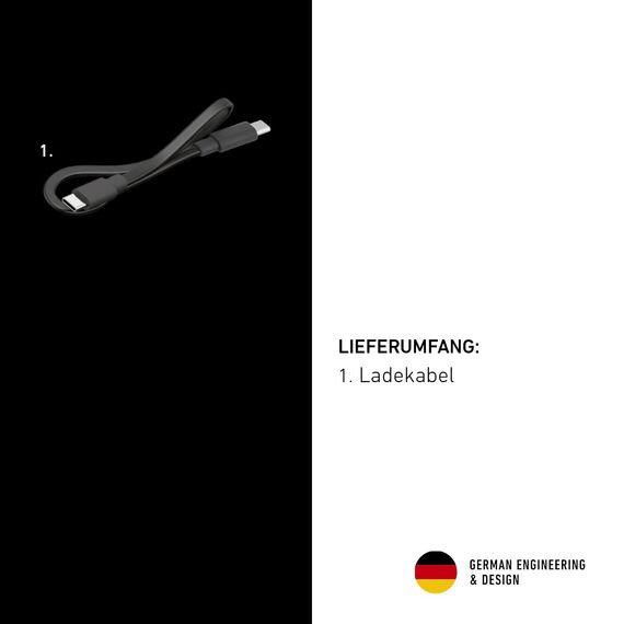 Ledlenser W1R Work Taschenlampe LED aufladbar | LED Lampe mit 220 Lumen | aufladbare Werkstattlampe und KFZ Werkzeug in einem | Lampe zum Arbeiten mit 7 Stunden Leuchtdauer | Baulampe | Handlampe