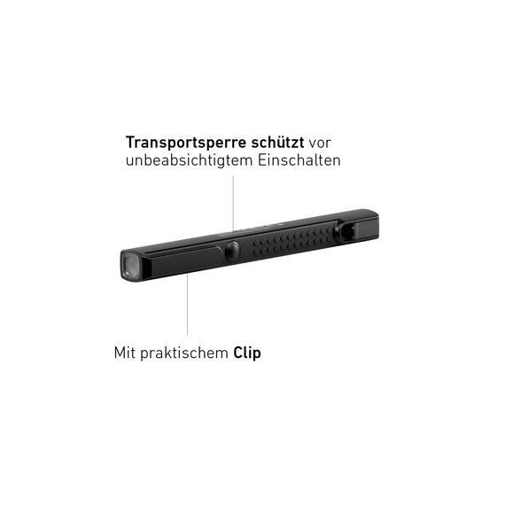 Ledlenser W2 Work Stablampe LED Werkstatt | KFZ Lampe 160 Lumen | LED Baulampe mit Batterien | 20 Stunden Leuchtdauer | Werkstattlampe | Lampe zum Arbeiten batteriebetrieben | Arbeitsleuchte aufladbar