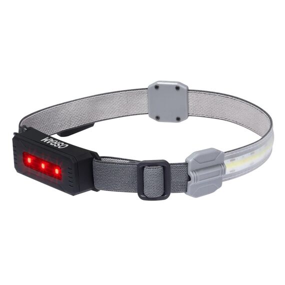 Osram LEDIL414 LEDinspect Flexible Head Torch, LED-Inspektionslicht, 6000K, Verstellbarer Kopfbügel, wiederaufladbare Kopflampe mit DREI Lichtfunktionen