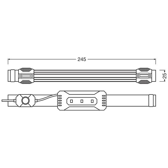Osram LEDIL414 LEDinspect Flexible Head Torch, LED-Inspektionslicht, 6000K, Verstellbarer Kopfbügel, wiederaufladbare Kopflampe mit DREI Lichtfunktionen