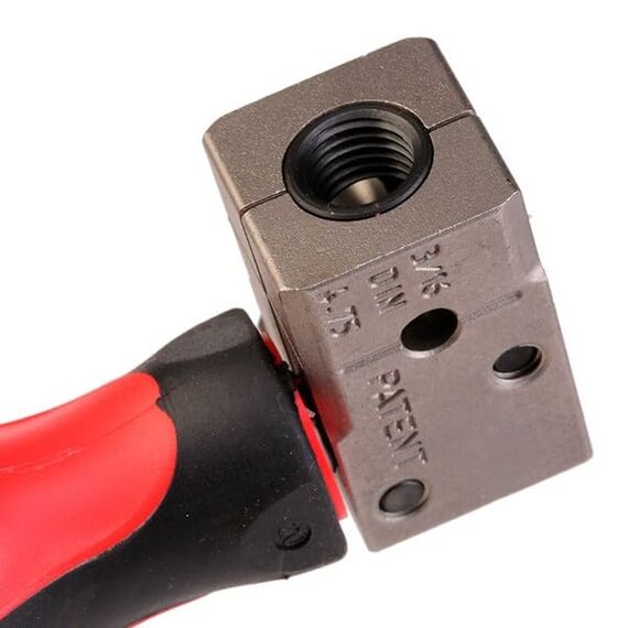 KS Tools 122.1215 FLAREFIXeco 4,75 mm Universal-Bremsleitungs-Bördelgerät-Satz, 4-tlg