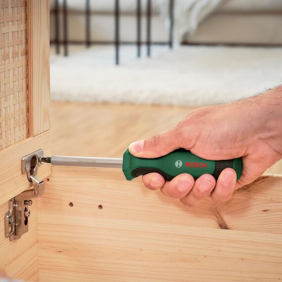 Bosch Handwerkzeug-Set Advanced, 52-teilig (Set mit hochwertigen Werkzeugen für erfahrene Heimwerker; lange Lebensdauer; hochwertige Materialien; ergonomisches Design)