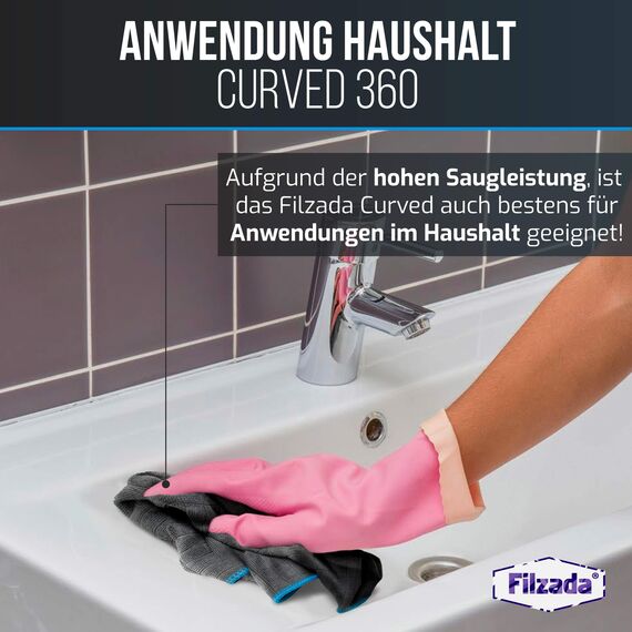 Filzada® 6X Lackschonende Mikrofasertücher Auto mit 380 GSM - extrem weich und saugstark - fusselfreie Poliertücher - Für Motorrad - Autopflege 40 x 40 cm