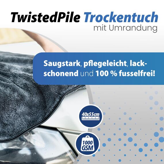Autowäsche Set - SONAX: Autoshampoo Glanz Shampoo Konzentrat - Magic Bucket SONAX Felgenbeast Wascheimer mit Deckel & Schmutzfalle, Waschhandschuh mit Insekten Mesh - Autoreinigungsset Aussen