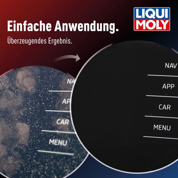 LIQUI MOLY Microfasertuch, Art.-Nr. 1651 I 40 x 40 cm Auto Trockentuch mit hoher Saugfähigkeit I 1x sanftes Mikrofasertuch zur kratzerfreien Reinigung & Pflege aller Oberflächen I Waschbar