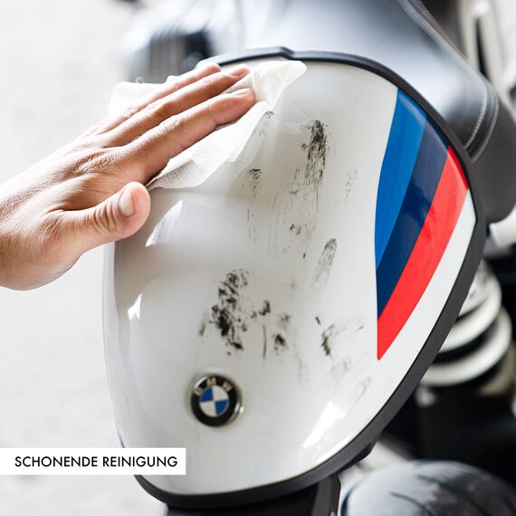 GENTLEMONKEYS Reinigungsset für Auto & Bike • Reinigungstücher für Auto Innen + Außen • Putztücher für gründliche & schnelle Fahrzeug Reinigung • 20 Nasstücher + 1 Mikrofasertuch